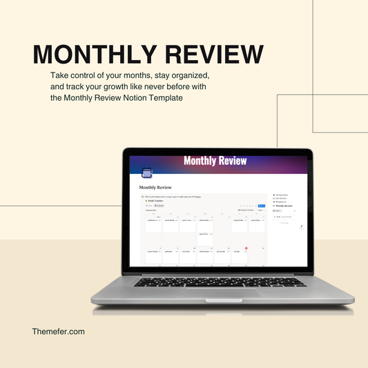 【Monthly Review】The Ultimate Notion Productivity Template